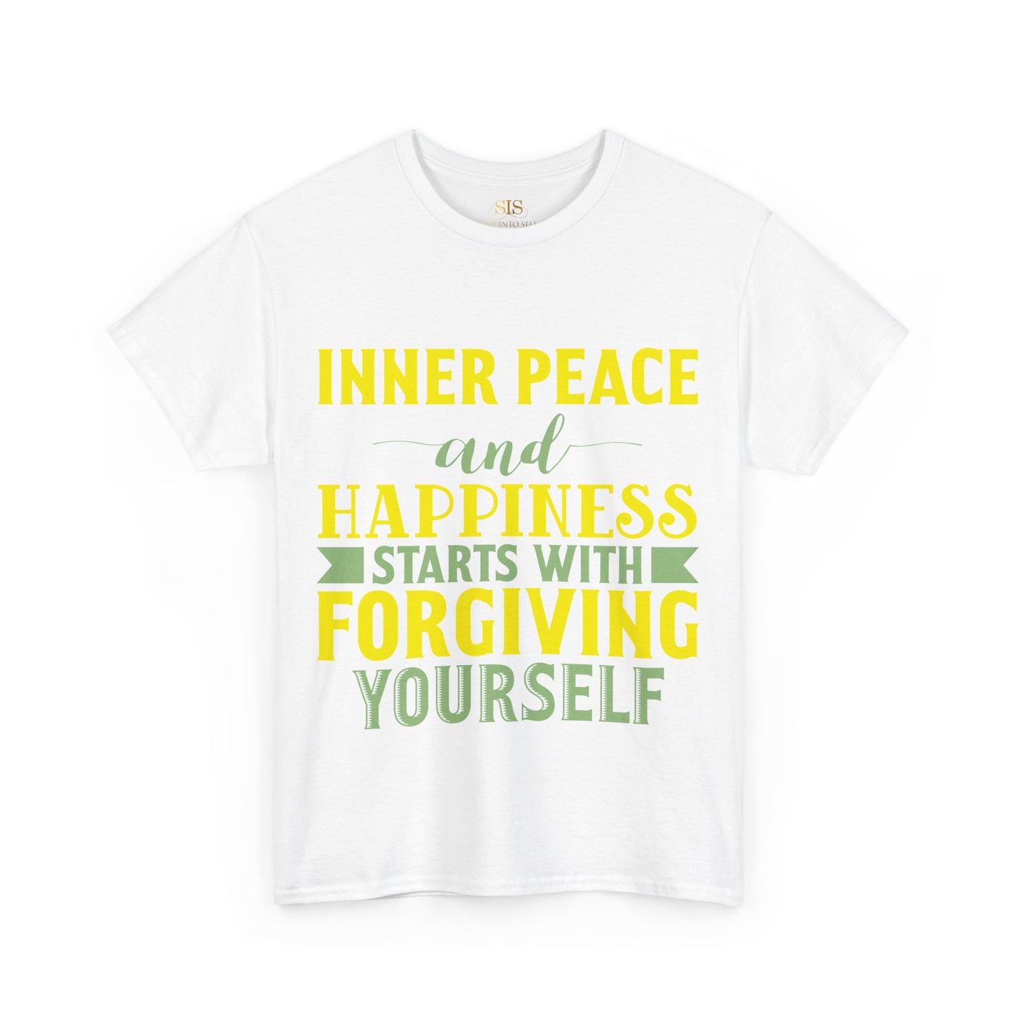 Inner Peace and Happiness Starts with Forgiving Yourself Tee