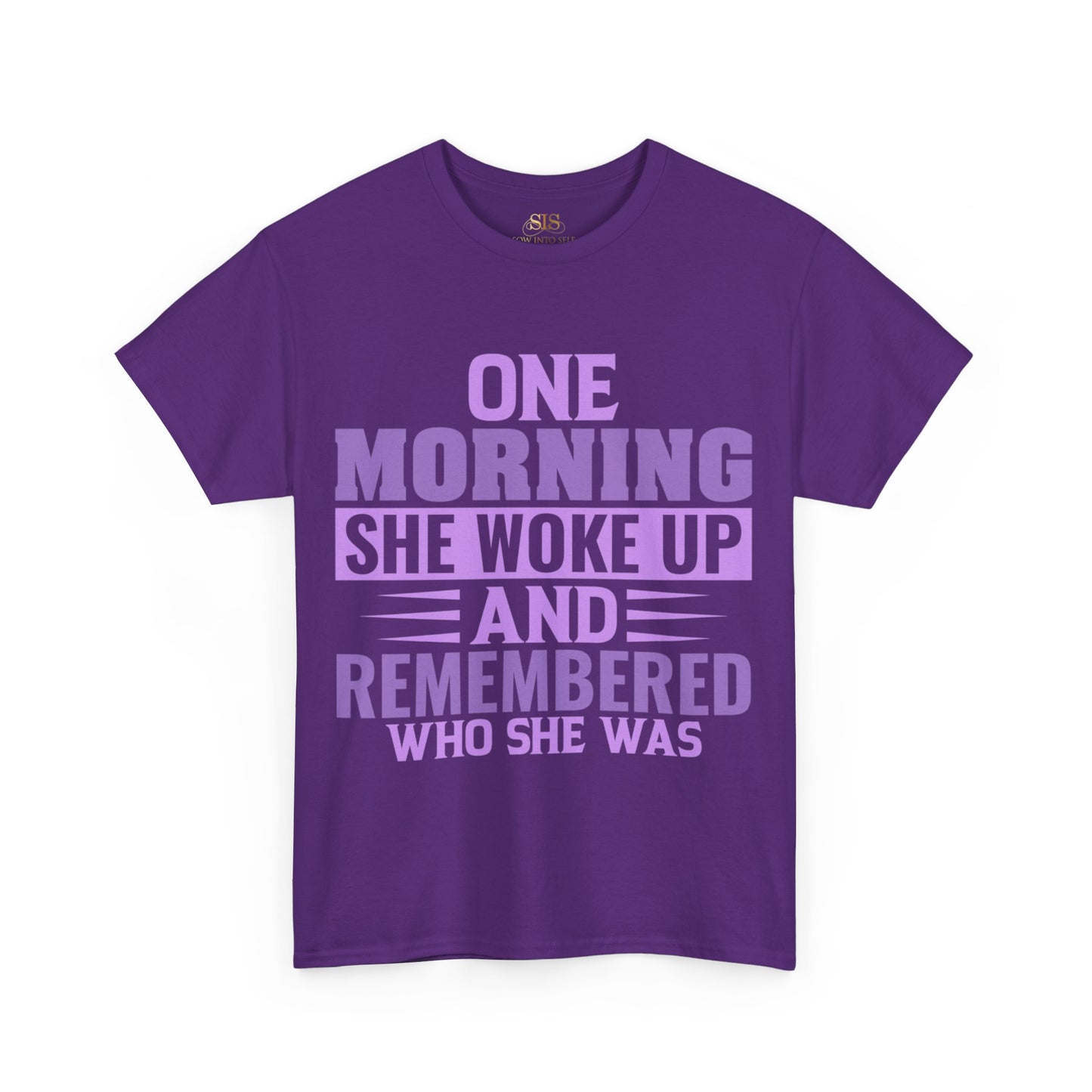 One Morning She Woke Up and Remembered Who She Was (Purple)