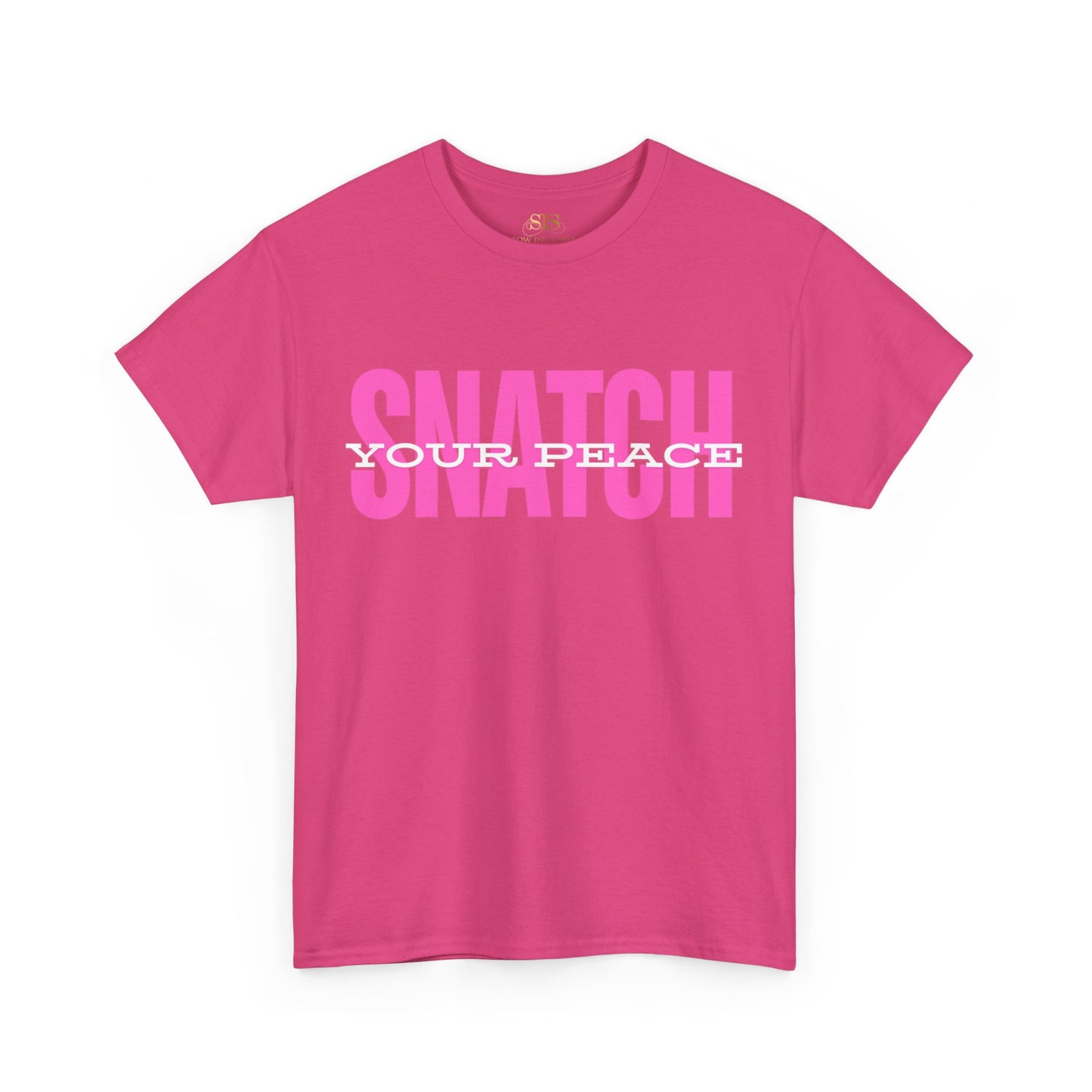 Snatch Your Peace Tee (Pink)