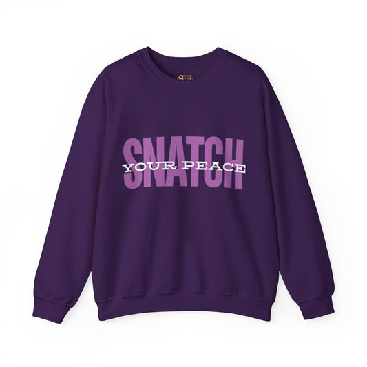 Snatch Your Peace Sweatshirt (Purple)