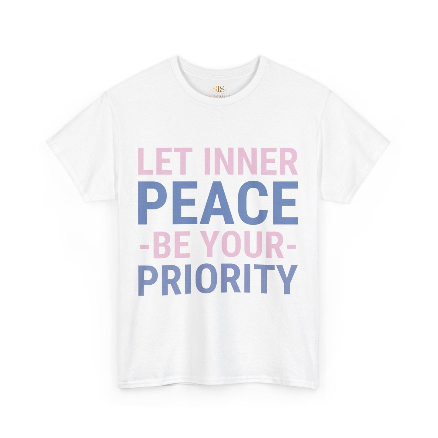 Let Inner Peace Be Your Priority (Purple) Tee