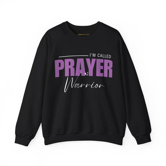 Prayer Warrior Sweatshirt (Purple)