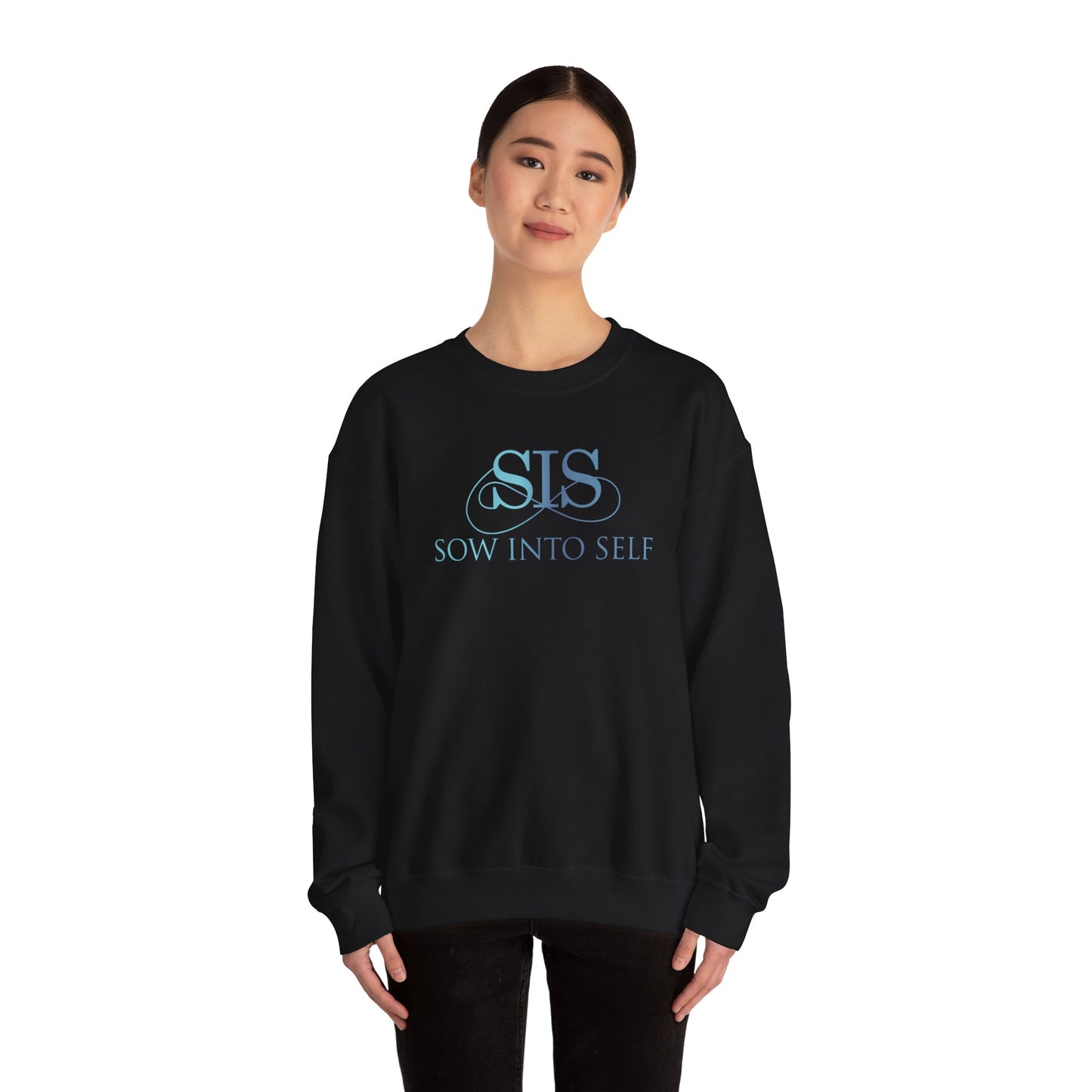 Be Enough For Yourself First Sweatshirt with Writing On Back