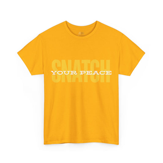 Snatch Your Peace Tee (Yellow)