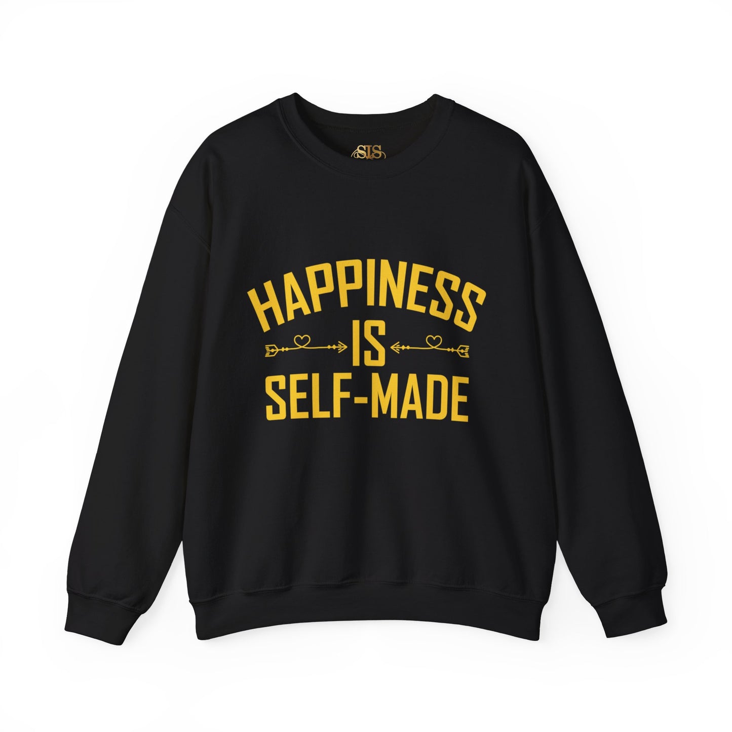 Happiness Is Self Made Sweatshirt (Yellow)