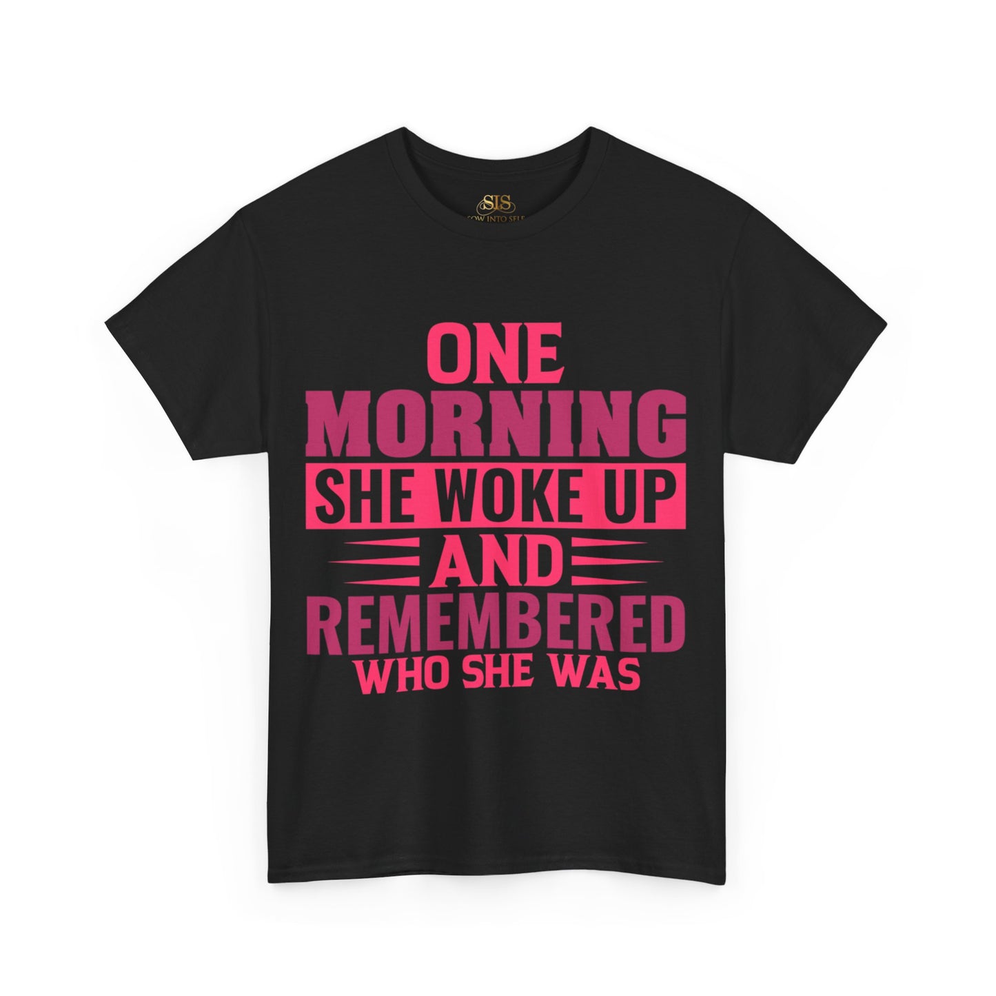 One Morning She Woke Up and Remembered Who She Was (Pink)