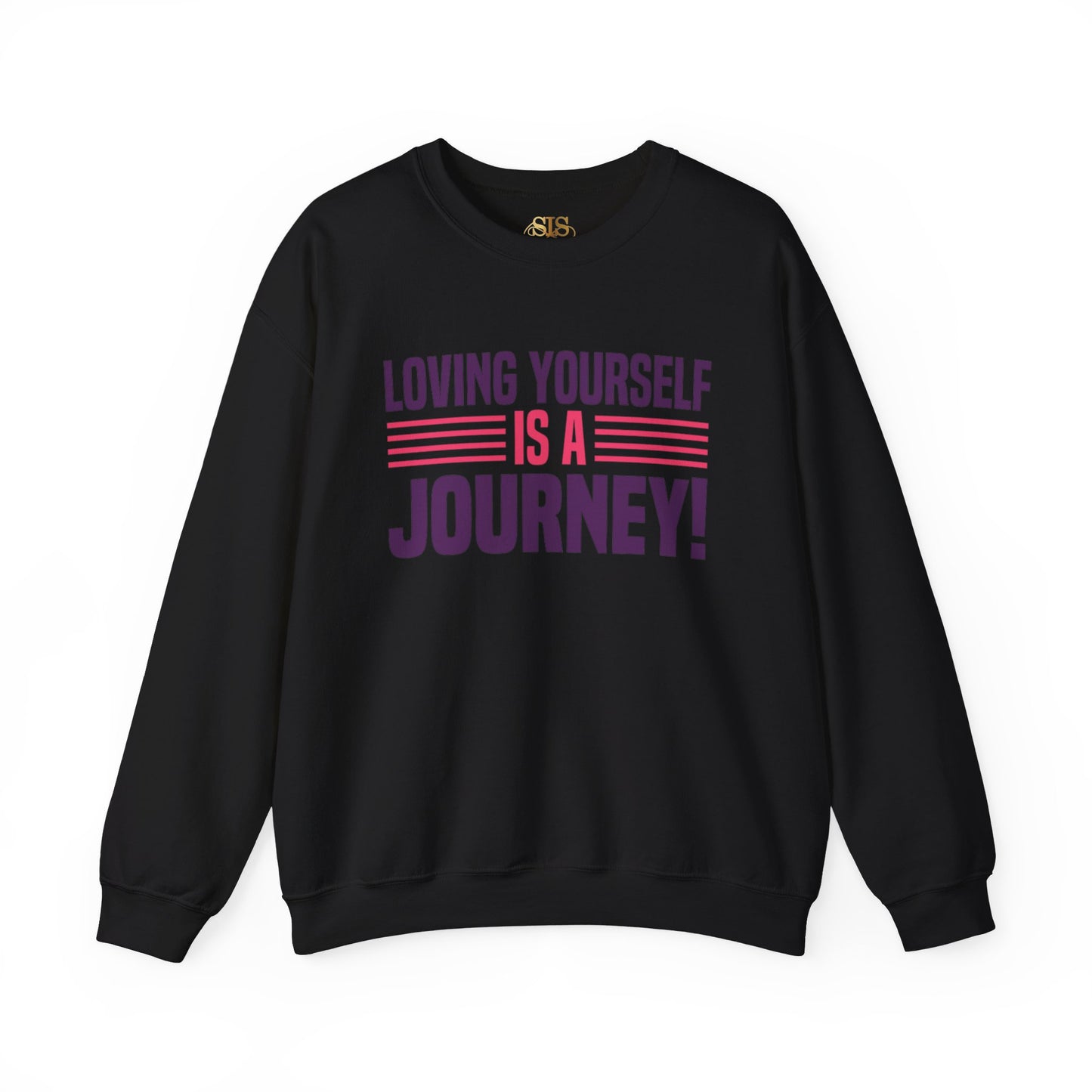 Loving Yourself Is A Journey Sweatshirt (Pink)