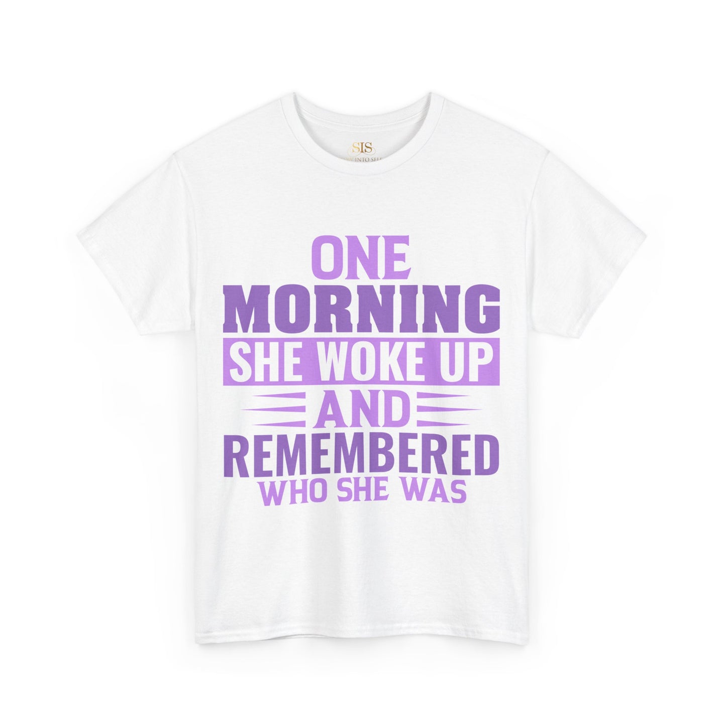 One Morning She Woke Up and Remembered Who She Was (Purple)