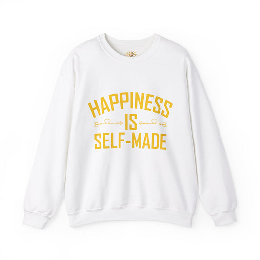 Happiness Is Self Made Sweatshirt (Yellow)