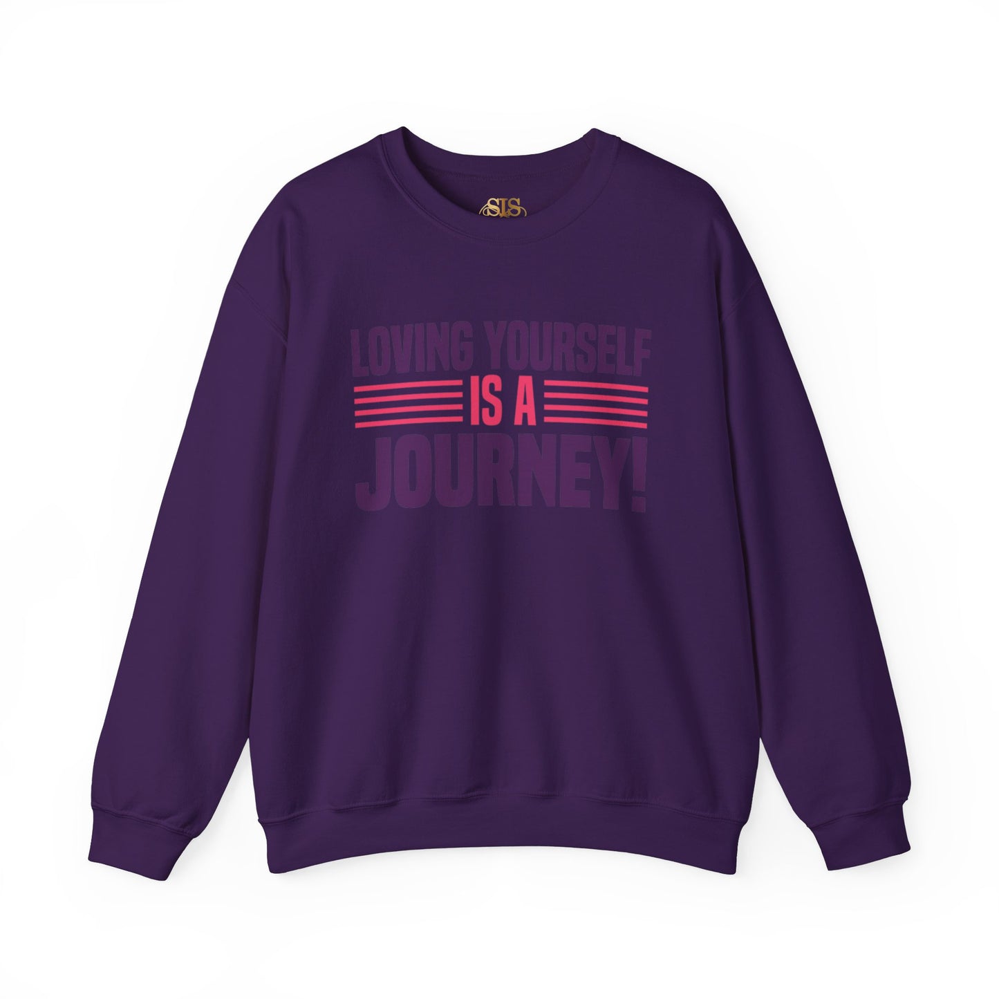 Loving Yourself Is A Journey Sweatshirt (Pink)