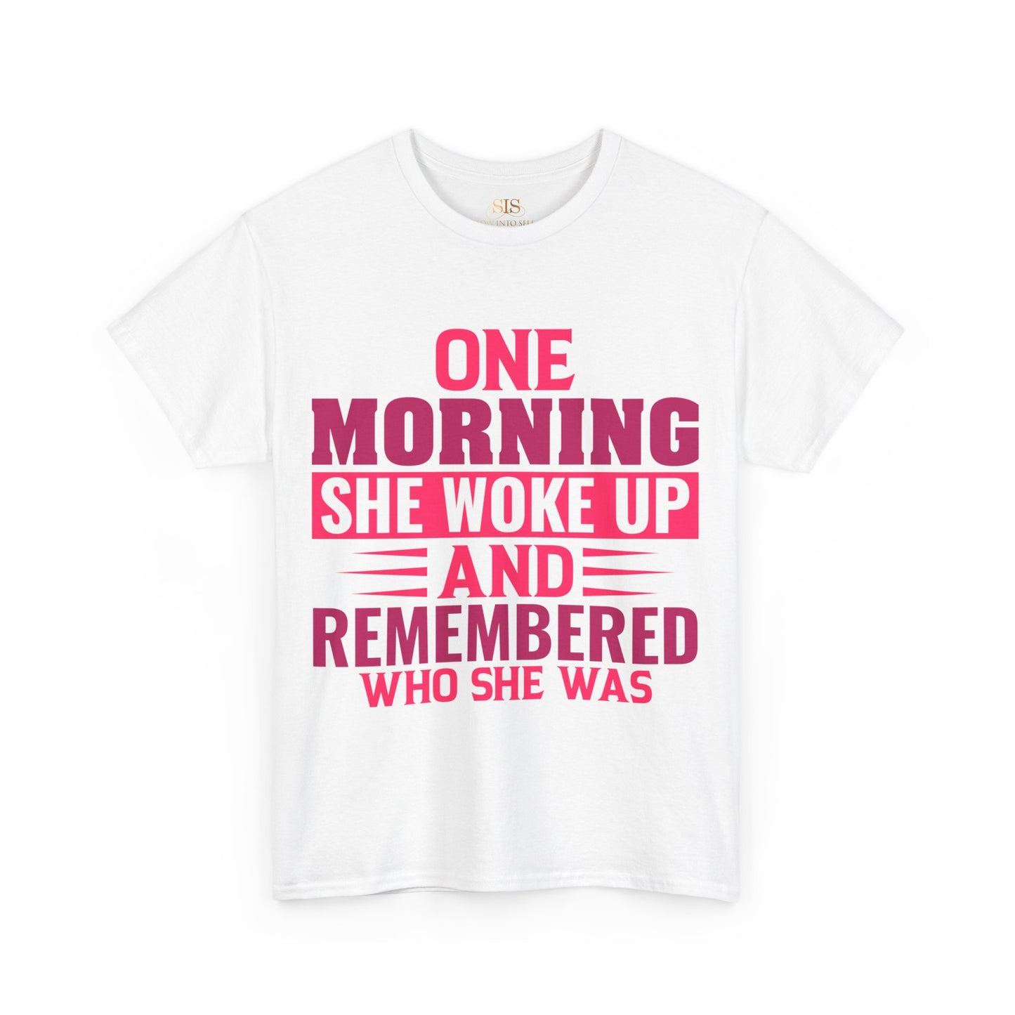 One Morning She Woke Up and Remembered Who She Was (Pink)