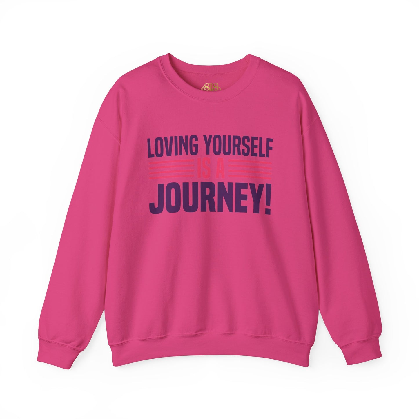 Loving Yourself Is A Journey Sweatshirt (Pink)