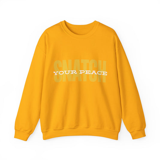 Snatch Your Peace Sweatshirt (Yellow)